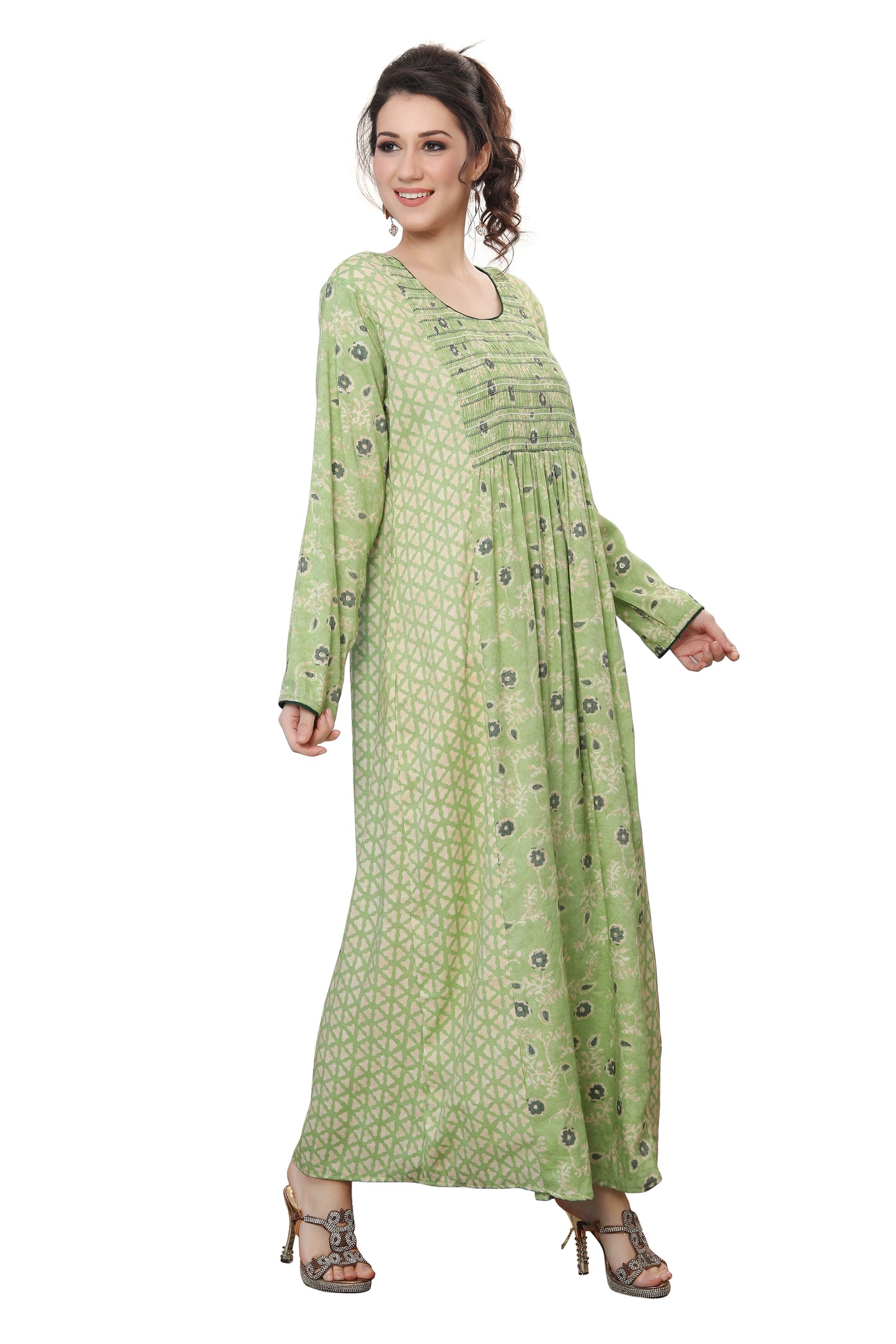 Designer Abaya Caftan Maxi Gown for Women - Maxim Creation