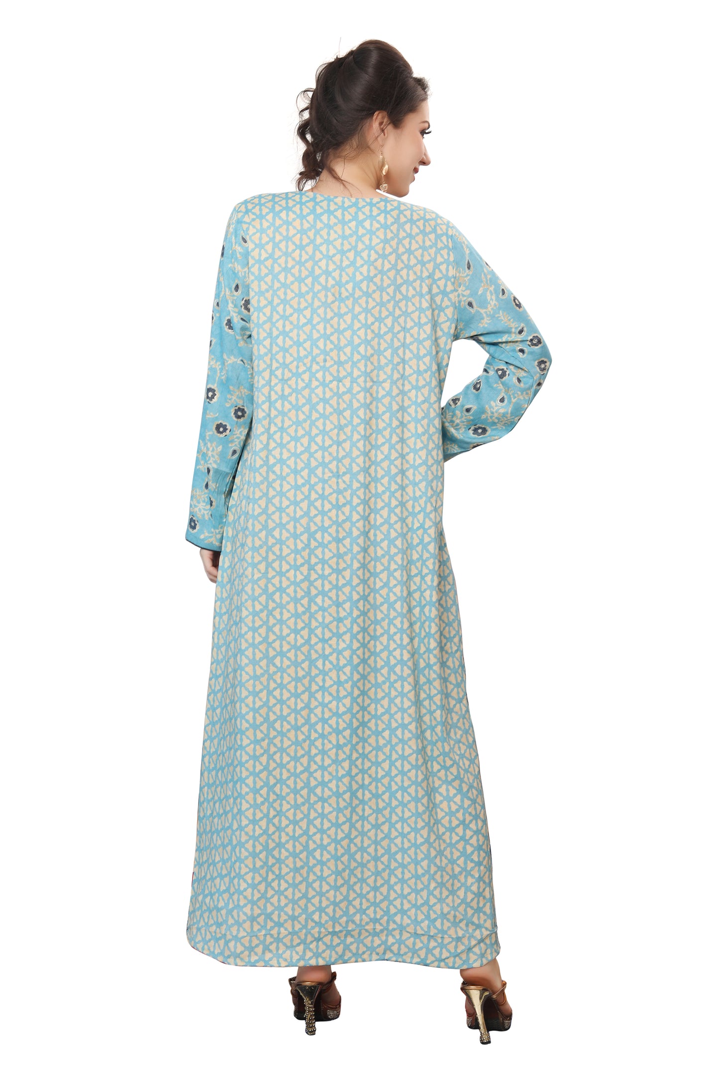 Designer Abaya Caftan Maxi Gown for Women