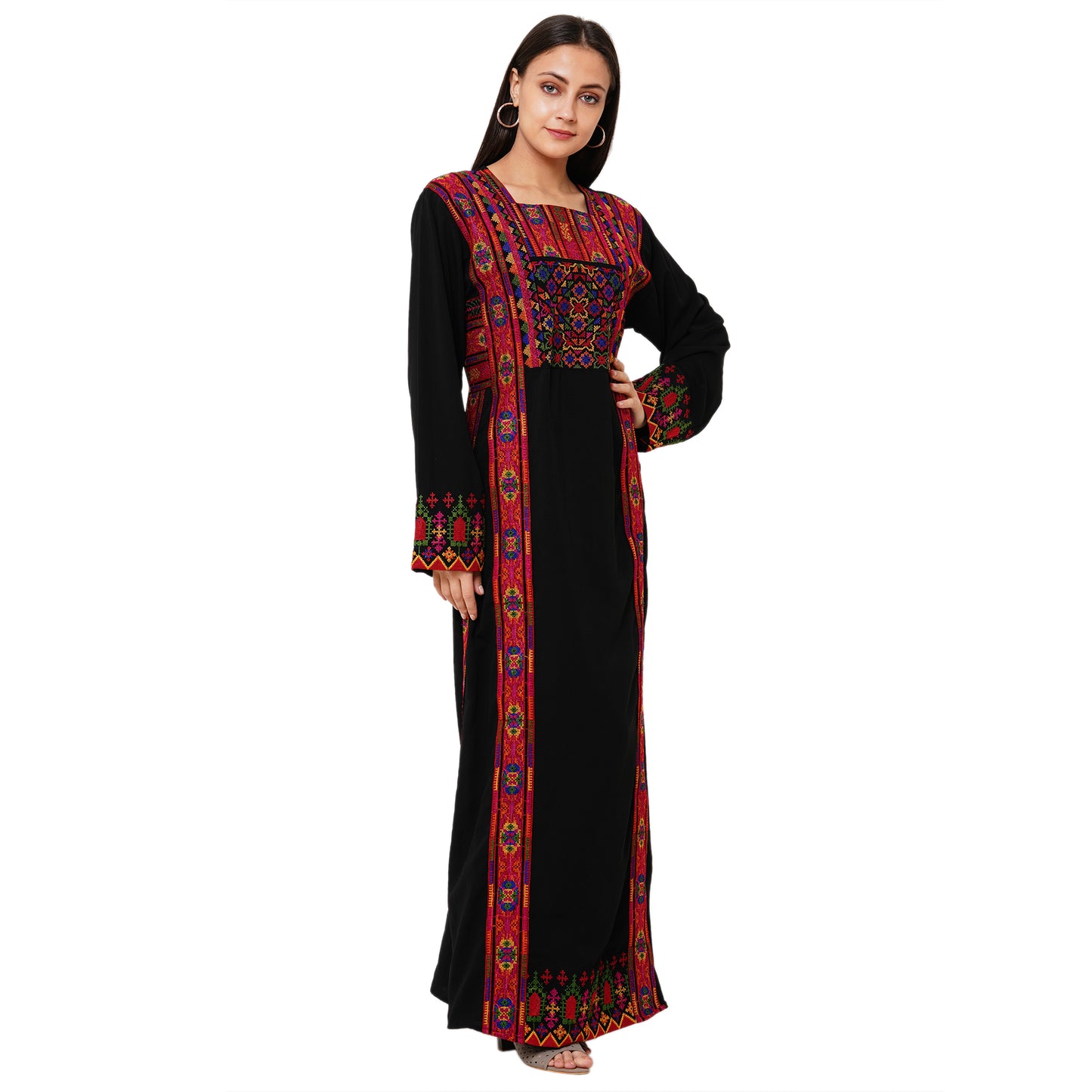 Designer Kaftan Evening Party Dress - Maxim Creation