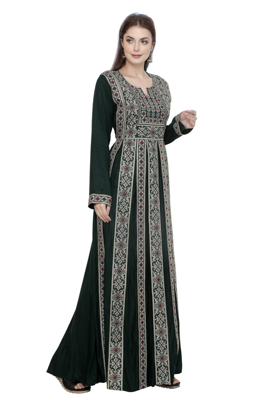 Long Sleeve Kaftan Party Wear - Maxim Creation