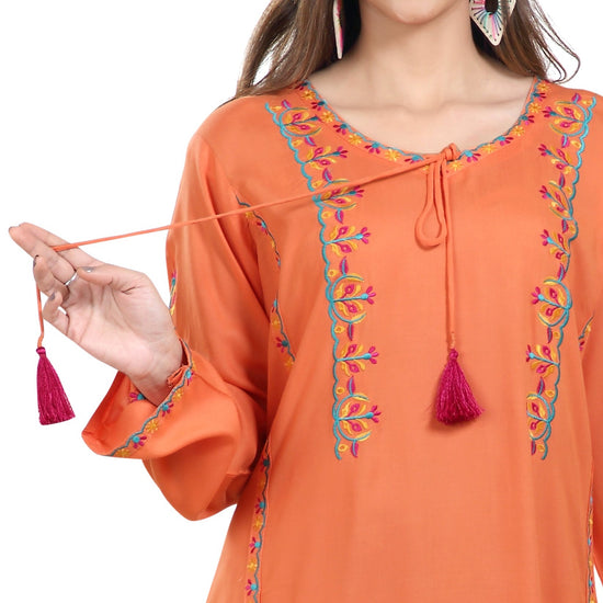 Traditional Maxi Dress Eid Caftan - Maxim Creation