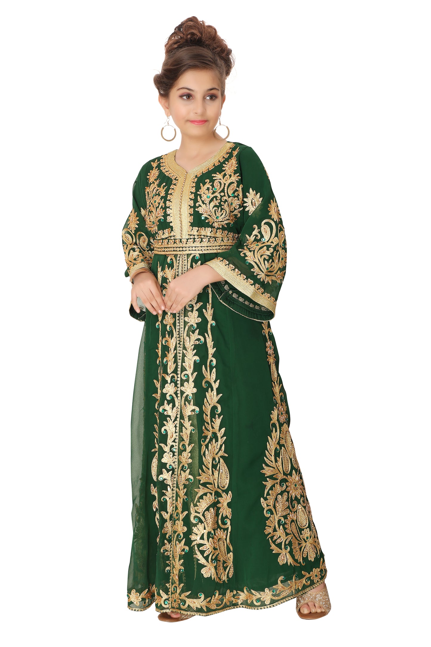 Children's Arabian Takchita Gown Partywear For Kids - Maxim Creation