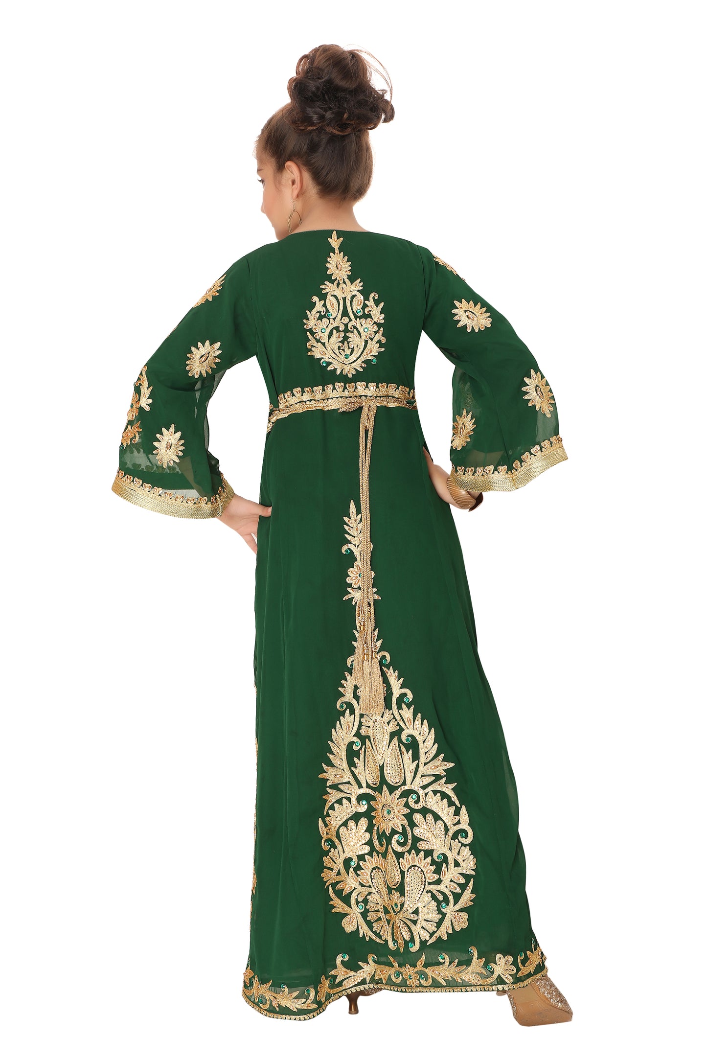 Children's Arabian Takchita Gown Partywear For Kids - Maxim Creation