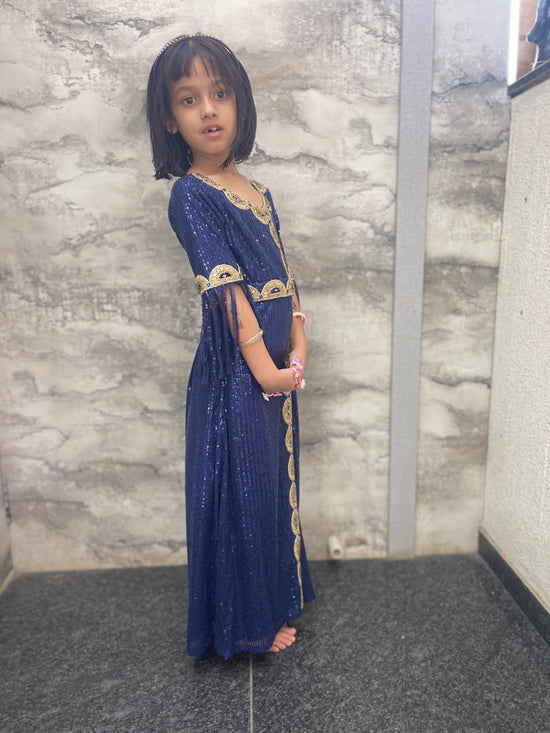 Dubai Kaftan Partywear For Kids