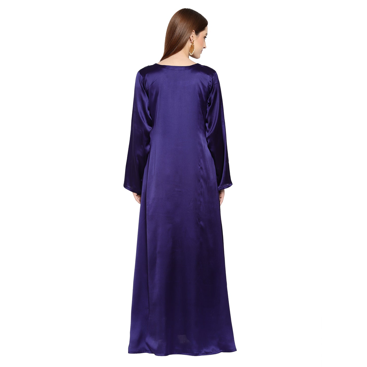 Designer Velvet Kaftan Wedding Dress - Maxim Creation