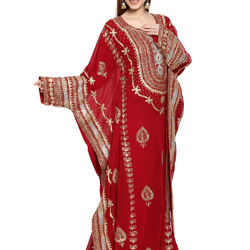 Evening Gown Farasha Maxi Dress - Maxim Creation