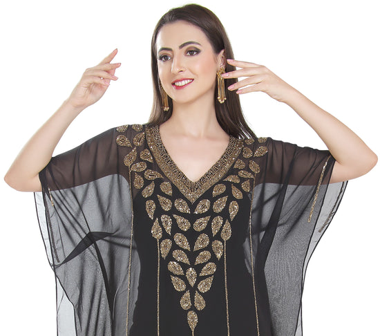 Casual Dress Half Sleeve Black Kurti - Maxim Creation