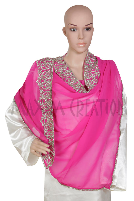 Large Georgette Scarf Dupatta S4 - Maxim Creation